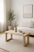 Load image into Gallery viewer, White oak coffee table
