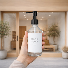 Load image into Gallery viewer, Simple Hand soap bottle
