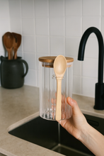 Load image into Gallery viewer, Ribbed Canister || new
