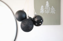 Load image into Gallery viewer, 4 Black ornaments || sale
