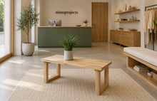 Load image into Gallery viewer, White oak coffee table
