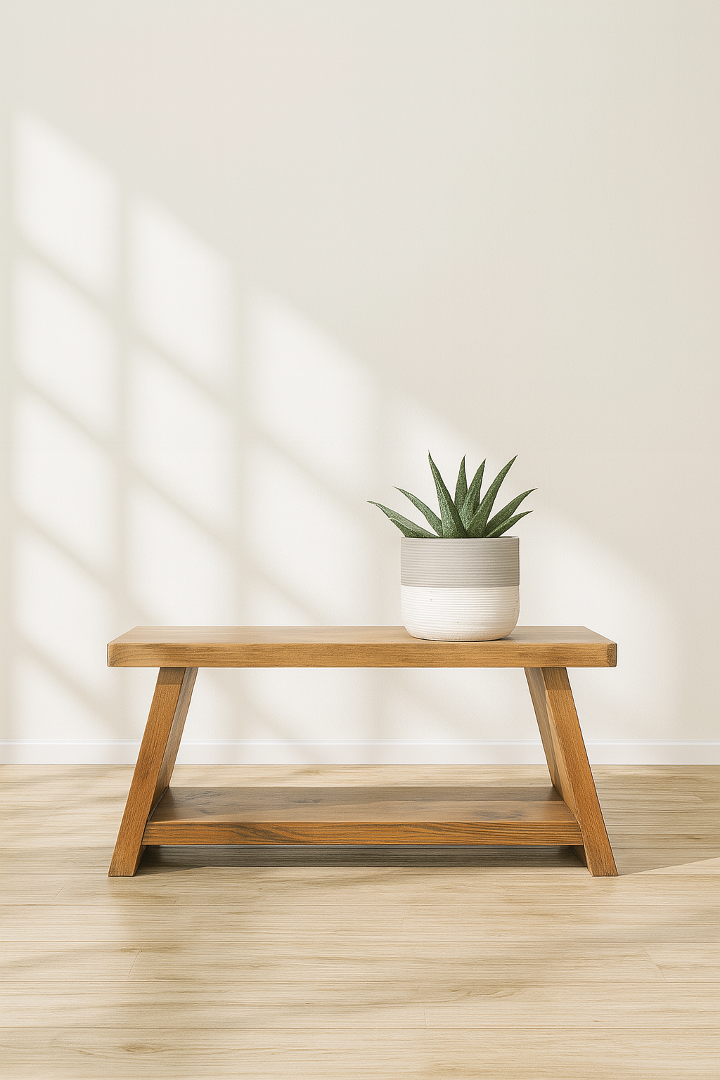 Pine bench