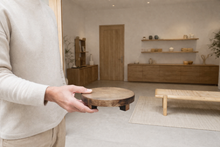 Load image into Gallery viewer, Round pedestal tray
