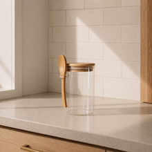 Load image into Gallery viewer, Canister with spoon
