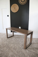 Load image into Gallery viewer, Modern slat bench
