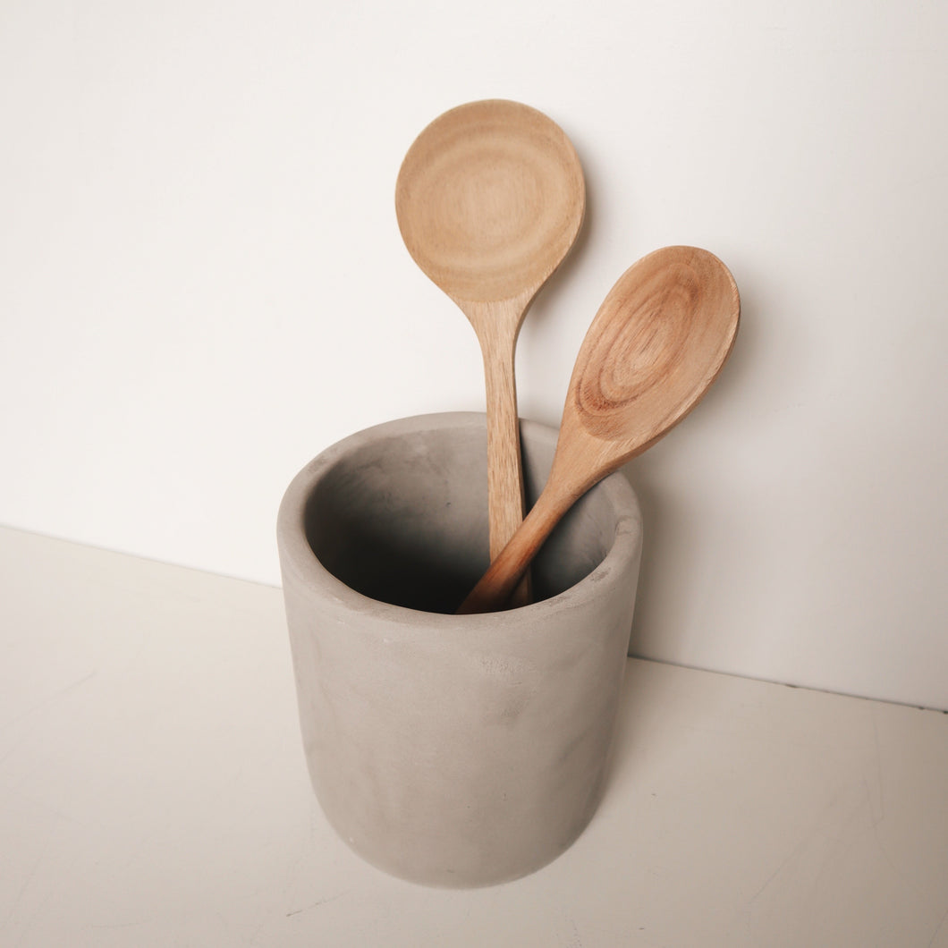 Concrete utensil holder || new