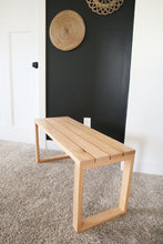Load image into Gallery viewer, Modern slat bench
