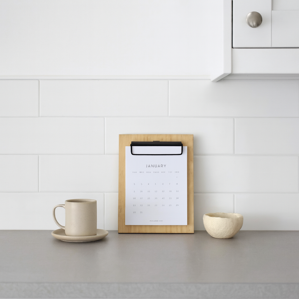 2026 Clip board calendar