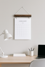 Load image into Gallery viewer, 2026 Wood calendar || Square design
