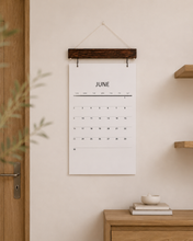Load image into Gallery viewer, 2026 Wood calendar || Original design
