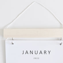 Load image into Gallery viewer, 2025 Wood calendar || Square design
