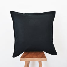 Load image into Gallery viewer, Black pillow cover
