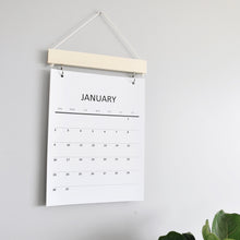 Load image into Gallery viewer, 2025 Wood calendar || Original design
