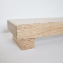 Load image into Gallery viewer, White oak pedestal tray
