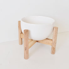 Load image into Gallery viewer, Planter with wood stand || new
