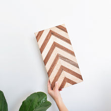 Load image into Gallery viewer, Chevron cutting board || sale
