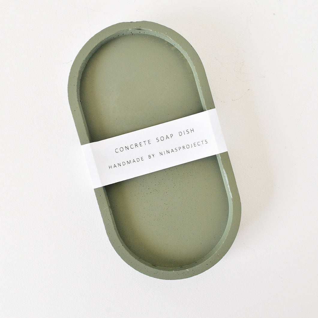 Green concrete oval || sale