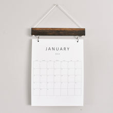 Load image into Gallery viewer, 2024-2025 Wood calendar || Square design
