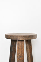 Load image into Gallery viewer, Dark walnut stool || furniture
