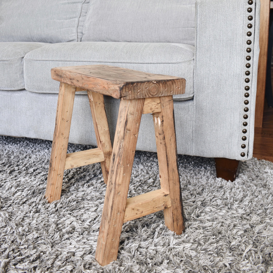 Rustic stool || furniture