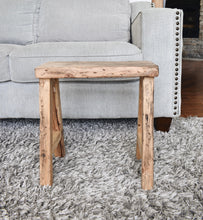 Load image into Gallery viewer, Rustic stool || furniture
