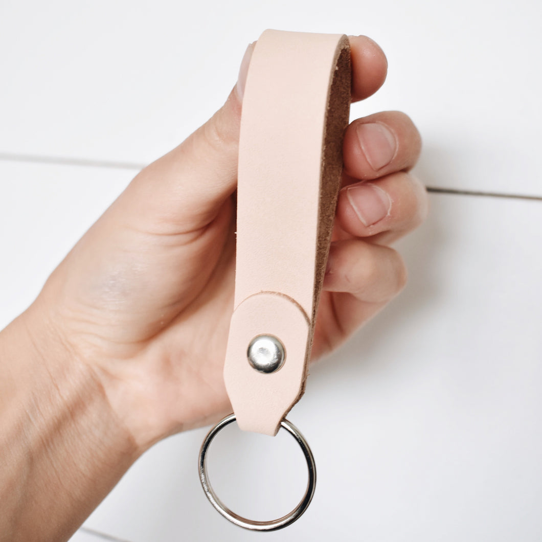 Leather key chain || sale