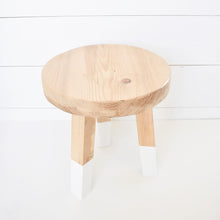 Load image into Gallery viewer, Natural stool || furniture
