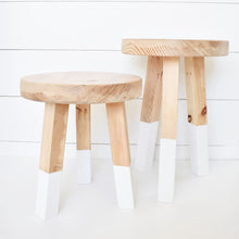 Load image into Gallery viewer, Natural stool || furniture
