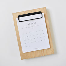 Load image into Gallery viewer, 2025 Clip board calendar
