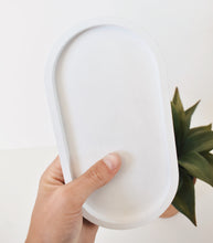 Load image into Gallery viewer, White concrete soap dish || sale
