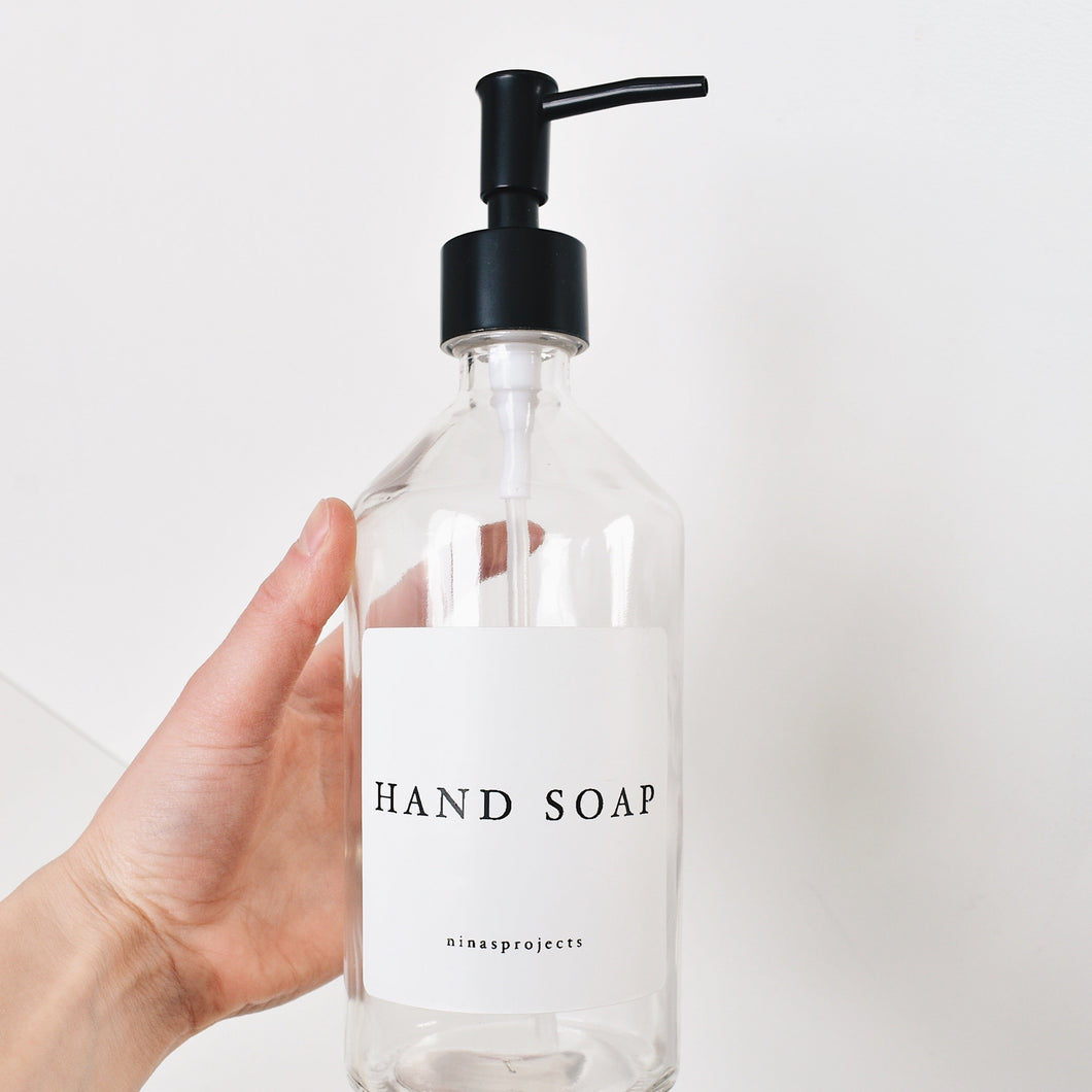 Hand soap dispenser