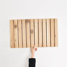 Load image into Gallery viewer, Cedar bath mat
