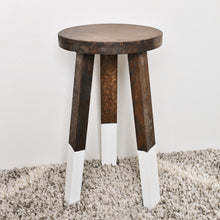 Load image into Gallery viewer, Dark walnut stool || furniture
