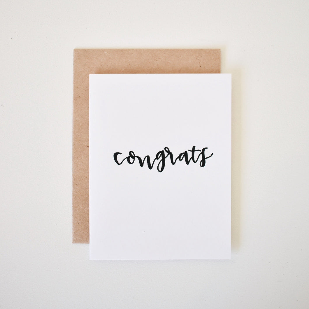 Congrats Card