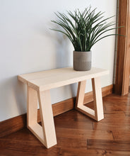 Load image into Gallery viewer, Natural wood bench || furniture
