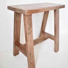 Load image into Gallery viewer, Walnut stool || furniture
