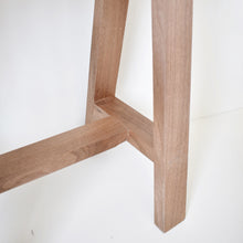 Load image into Gallery viewer, Walnut stool || furniture
