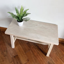 Load image into Gallery viewer, White oak bench || furniture
