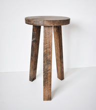 Load image into Gallery viewer, Dark walnut stool || furniture
